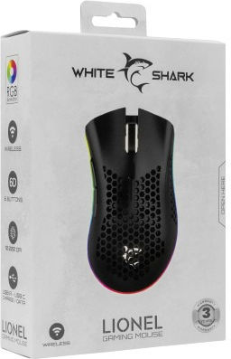White Shark Lionel Ασύρματο Gaming Ποντίκι 10000 DPI Μαύρο - Image 8