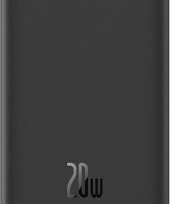 Baseus Mini Power Bank 5000mAh 20W με Θύρα USB-C Μαύρο