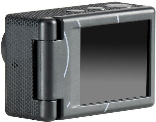 Nilox CAM V1 FLIP 128GB Action Camera 4K Ultra HD Υποβρύχια (με Θήκη) με Οθόνη 2" Μαύρη - Image 2