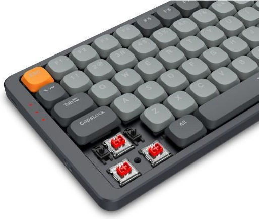 Redragon K652 Pro Ασύρματο Gaming Μηχανικό Πληκτρολόγιο 75% με Custom Red διακόπτες και RGB φωτισμό (Αγγλικό US) - Image 2
