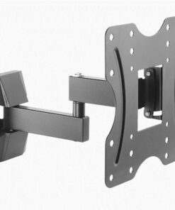 Gembird WM-42ST-01 Βάση Τηλεόρασης Τοίχου με Βραχίονα έως 42" και 20kg Μαύρο