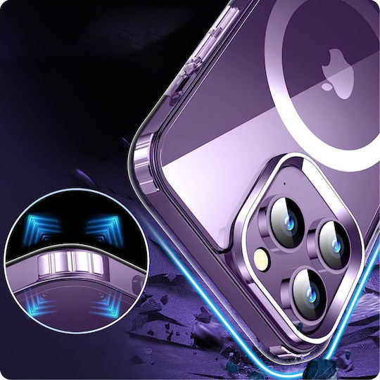 Tech-Protect Flexair Hybrid MagSafe Back Cover Σιλικόνης Διάφανο (Galaxy S24 Ultra) - Image 3