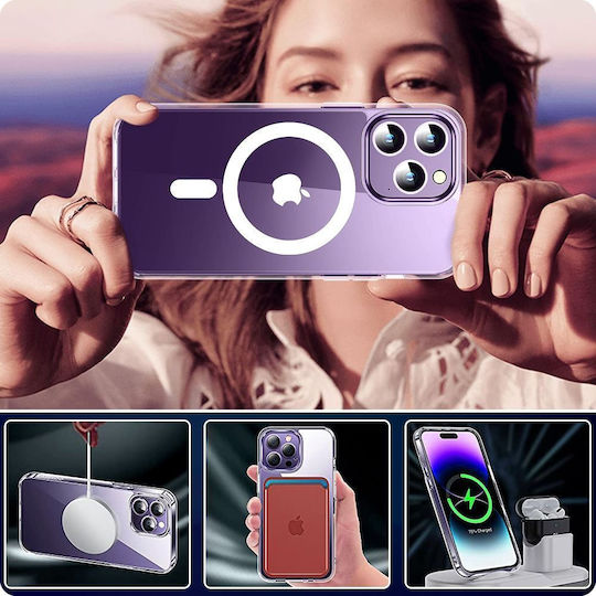 Tech-Protect Flexair Hybrid MagSafe Back Cover Σιλικόνης Διάφανο (Galaxy S24 Ultra) - Image 5