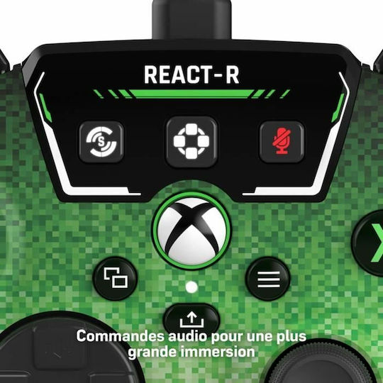 Turtle Beach REACT-R Ενσύρματο Gamepad για PC / Xbox One / Xbox Series Πράσινο - Image 3