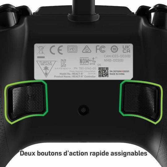 Turtle Beach REACT-R Ενσύρματο Gamepad για PC / Xbox One / Xbox Series Πράσινο - Image 4