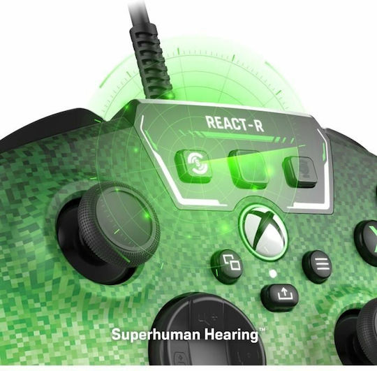 Turtle Beach REACT-R Ενσύρματο Gamepad για PC / Xbox One / Xbox Series Πράσινο - Image 6