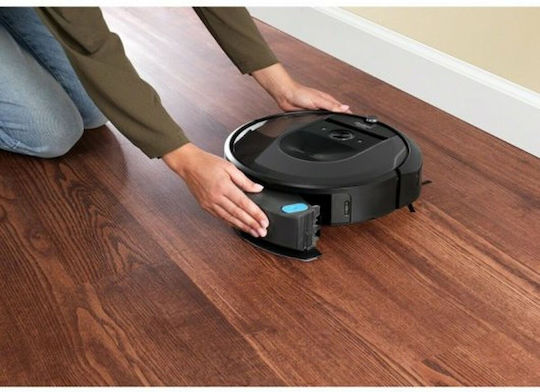 iRobot Roomba Combo I8+ Σκούπα Ρομπότ για Σκούπισμα & Σφουγγάρισμα με Χαρτογράφηση και Wi-Fi Μαύρη - Image 4