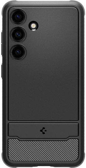 Spigen Rugged Armor Back Cover Πλαστικό 2mm Σετ με Τζαμάκι Μαύρο (Galaxy S24) ACS07346 - Image 2