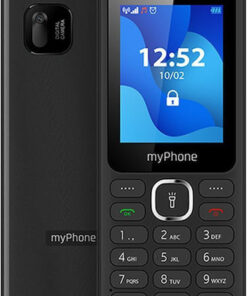 MyPhone 6320 Dual SIM Κινητό με Μεγάλα Κουμπιά (Αγγλικό Μενού) Μαύρο