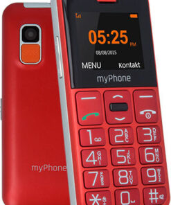 MyPhone Halo Easy Single SIM Κινητό με Μεγάλα Κουμπιά (Αγγλικό Μενού) Κόκκινο