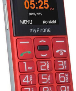 Alternative view of MyPhone Halo Easy Single SIM Κινητό με Μεγάλα Κουμπιά (Αγγλικό Μενού) Κόκκινο