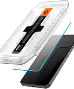 Alternative view of Spigen 2.5D Tempered Glass 2τμχ (Samsung Galaxy S24 / S25) AGL07440