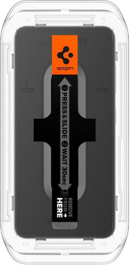Spigen 2.5D Tempered Glass 2τμχ (Samsung Galaxy S24 / S25) AGL07440 - Image 4