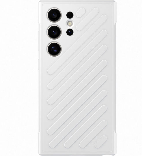 Samsung Back Cover Πλαστικό Σετ με Τζαμάκι Γκρι (Samsung S24 Ultra) GP-FPS928SACJW