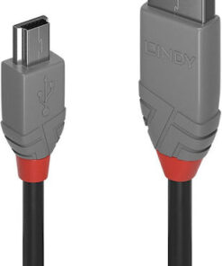 Alternative view of Lindy USB 2.0 Cable USB-A male - Μαύρο 1m 36722