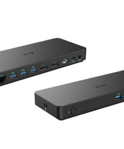 Alternative view of i-tec Gen 2 Pro Thunderbolt 4 Docking Station με HDMI/DisplayPort 4K PD Ethernet και σύνδεση 3 Οθονών Μαύρο