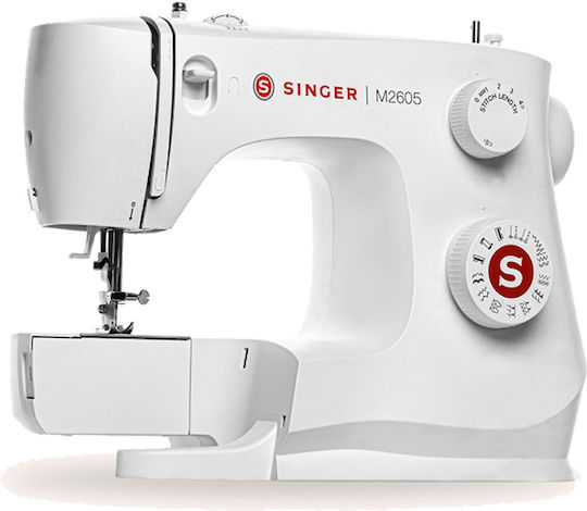 Singer Οικιακή Ραπτομηχανή Λευκή M2605 - Image 2