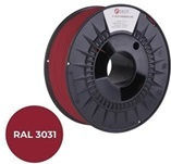 C-TECH PLA 3D Printer Filament 1.75mm Orient Red 1kg 3DF-P-PLA1.75-3031