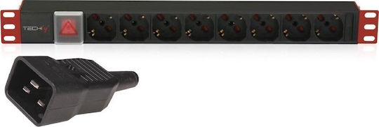 Techly Πολύπριζο Rack 102635 1τμχ