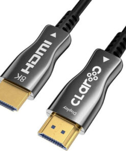 Claroc HDMI 2.1 Cable HDMI male - HDMI male 70m Μαύρο (FEN-HDMI-21-70M)