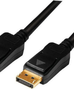 LogiLink Cable DisplayPort male - DisplayPort male 20m Μαύρο (CV0114)
