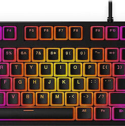 Krux Atax Pro RGB Gaming Μηχανικό Πληκτρολόγιο Tenkeyless με Outemu Black διακόπτες και RGB φωτισμό (Αγγλικό US)