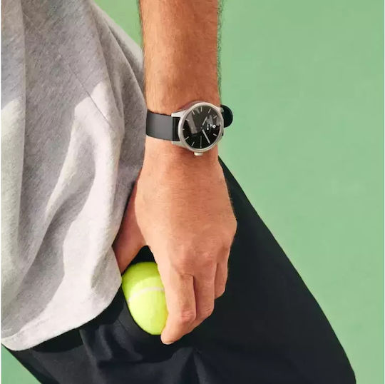 Withings ScanWatch 2 Stainless Steel 38mm Αδιάβροχο με Παλμογράφο (Μαύρο) - Image 5