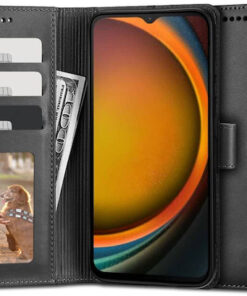 Tech-Protect Wallet Δερματίνης Μαύρο (Samsung Galaxy Xcover 7)