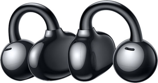 Huawei FreeClip Earbud Bluetooth Handsfree Ακουστικά με Αντοχή στον Ιδρώτα και Θήκη Φόρτισης Μαύρα - Image 4