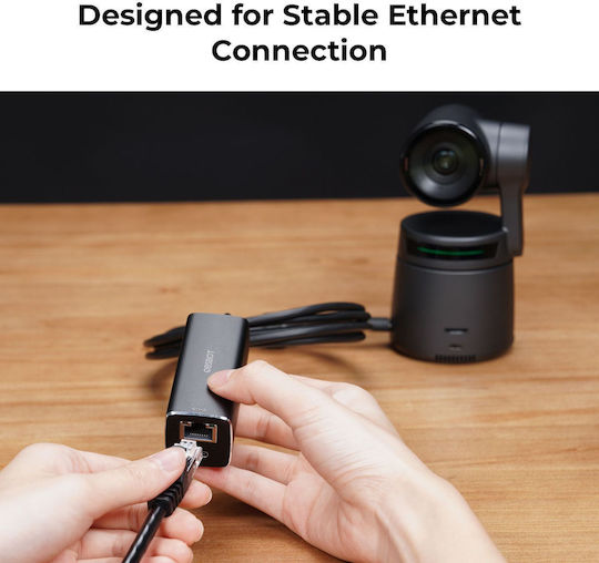 Obsbot OBS-100003 USB-C Αντάπτορας Δικτύου για Ενσύρματη σύνδεση Ethernet - Image 2