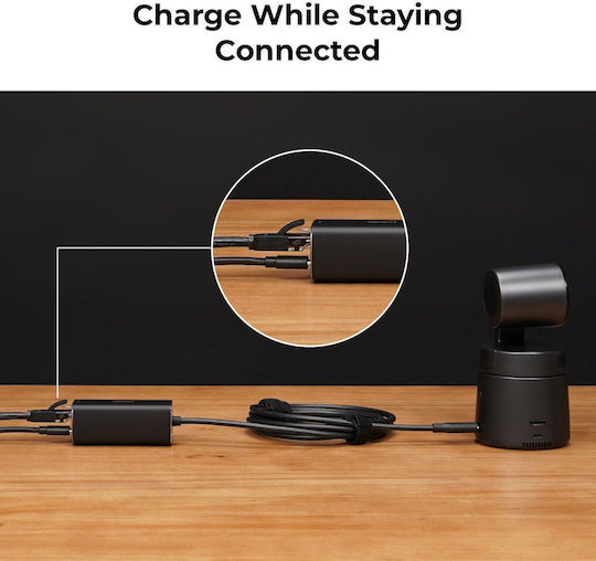 Obsbot OBS-100003 USB-C Αντάπτορας Δικτύου για Ενσύρματη σύνδεση Ethernet - Image 4