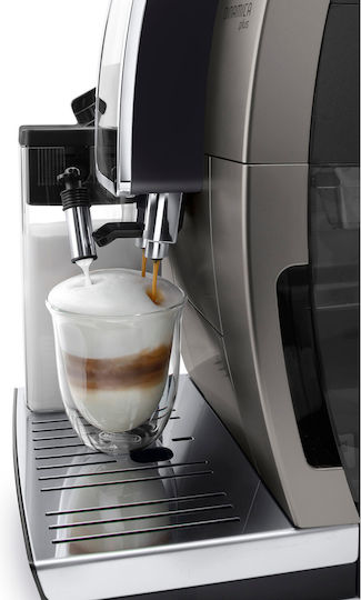 De'Longhi Dinamica Plus Αυτόματη Μηχανή Espresso 1450W Πίεσης 15bar με Μύλο Άλεσης Ασημί - Image 5