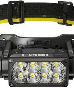 NiteCore Επαναφορτιζόμενος Φακός Κεφαλής LED IP68 Διπλής Λειτουργίας με Μέγιστη Φωτεινότητα 2000lm Hc65 9110101358