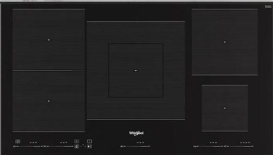 Whirlpool Επαγωγική Εστία Αυτόνομη 90x51εκ. WT 1090 BA