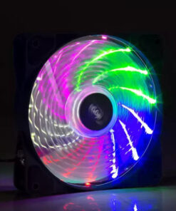 Alternative view of Akyga AW-12D-LED Case Fan 120mm με Λευκό Φωτισμό και Σύνδεση 3-Pin / 4-Pin Molex Λευκό