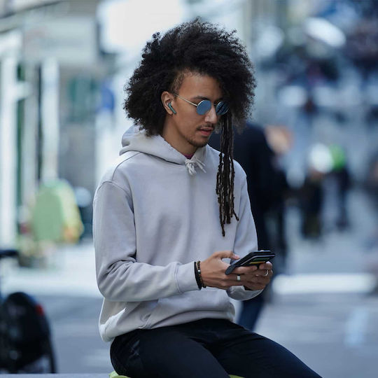Defunc True Lite Earbud Bluetooth Handsfree Ακουστικά με Αντοχή στον Ιδρώτα και Θήκη Φόρτισης Μαύρα - Image 5