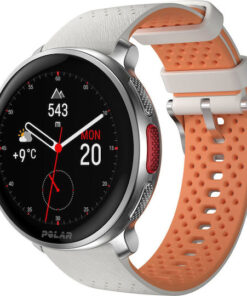Polar Vantage V3 Aluminium 47mm Αδιάβροχο Smartwatch με Παλμογράφο (Sunrise Apricot)