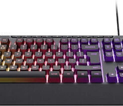 Trust GXT 836 Evocx Gaming Πληκτρολόγιο με RGB φωτισμό (Αγγλικό US)