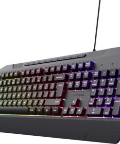 Alternative view of Trust GXT 836 Evocx Gaming Πληκτρολόγιο με RGB φωτισμό (Αγγλικό US)