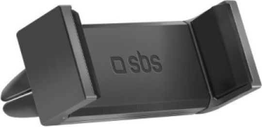 SBS Βάση Κινητού Αυτοκινήτου Holder με Ρυθμιζόμενα Άγκιστρα Μαύρη