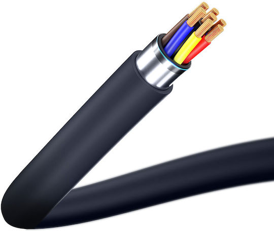 3MK Regular USB 2.0 to micro USB Cable Μαύρο 1.2m - Image 6
