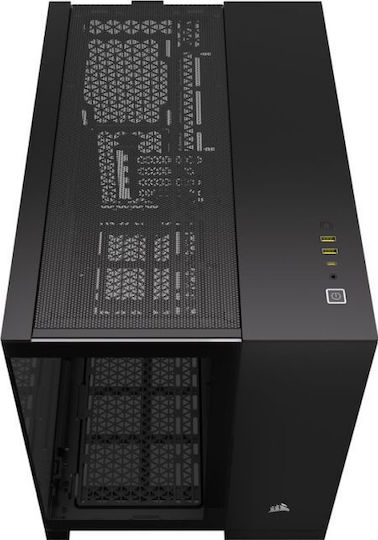 Corsair 2500X Gaming Midi Tower Κουτί Υπολογιστή με Πλαϊνό Παράθυρο Μαύρο - Image 5
