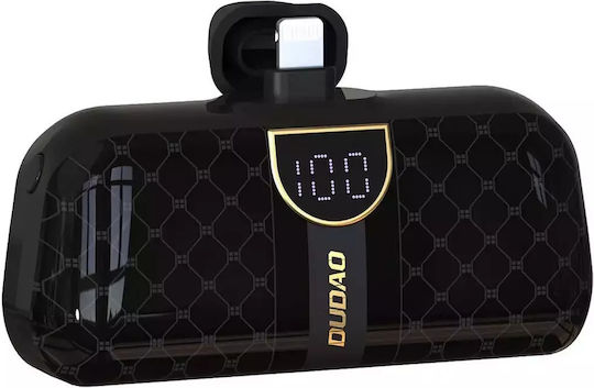 Dudao Mini Power Bank 5000mAh Μαύρο