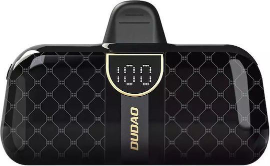 Dudao Mini Power Bank 5000mAh Μαύρο - Image 2