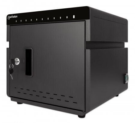 Manhattan Βάση Φόρτισης με 10 Θύρες USB-C 180W Power Delivery σε Μαύρο χρώμα (715942)