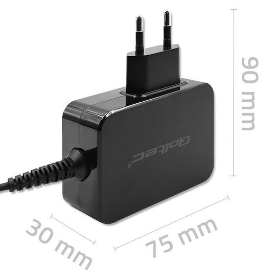 Qoltec Φορτιστής με Ενσωματωμένο Καλώδιο GaN USB-C 45W Μαύρος (POWER PRO) - Image 11