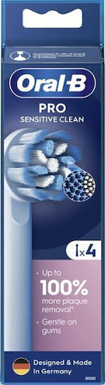 Oral-B Pro Sensitive Clean Ανταλλακτικές Κεφαλές για Ηλεκτρική Οδοντόβουρτσα 4τμχ - Image 2