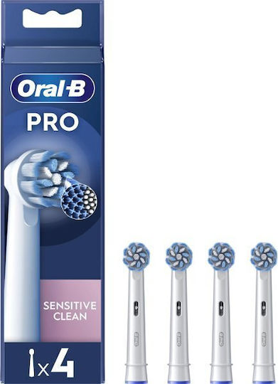 Oral-B Pro Sensitive Clean Ανταλλακτικές Κεφαλές για Ηλεκτρική Οδοντόβουρτσα 4τμχ - Image 4