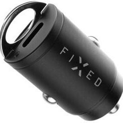 Fixed Φορτιστής Αυτοκινήτου 30W με μία Θύρα: 1xUSB Μαύρος