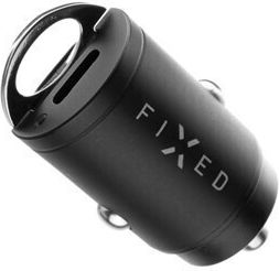 Fixed Φορτιστής Αυτοκινήτου 30W με μία Θύρα: 1xUSB Μαύρος
